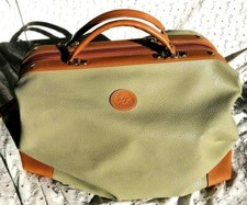 Ancien sac de voyage DJ PARIS en simili cuir 