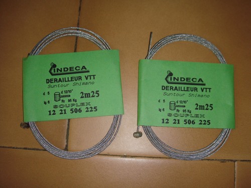 Lot cables dérailleur - lot, 2