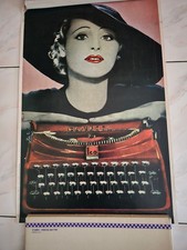 Affiche Publicitaire OLIVETTI