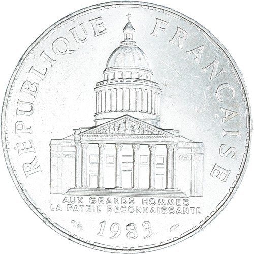 Monnaie france panthéon - france,,