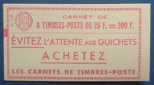 France neuf, Carnet n°1011C-C1, carnet de 8 timbres Marianne de Muller, 1959