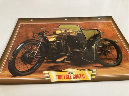 Tricycle contal 1905 fiche - tricycle,