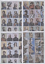 4 PLANCHES SCOLAIRES 24cm x