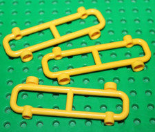 3  Barrieres Lego Yellow Fence ref 2486 set 6399 7734 6387 4645 7744 7905 9650