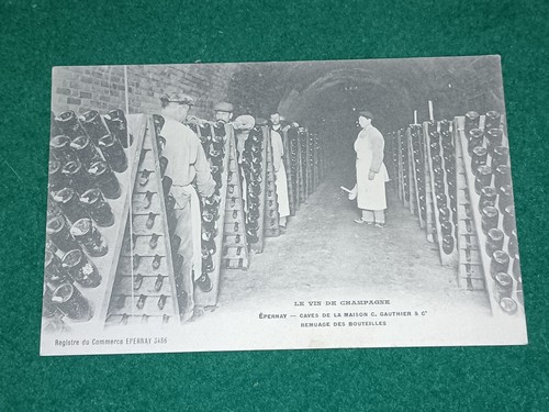 Cpa vin champagne - de,