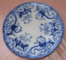 Creil et Montereau service Flora assiette à dessert modèle liseron 21 cm