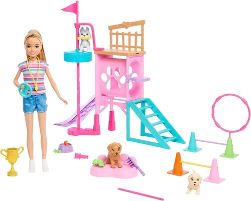 Boîte cassé barbie playset - boîte,