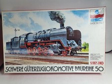ESCI 1/87 HO MAQUETTE a MONTER LOCOMOTIVE A VAPEUR BAUREIHE 50 COMPLET gu