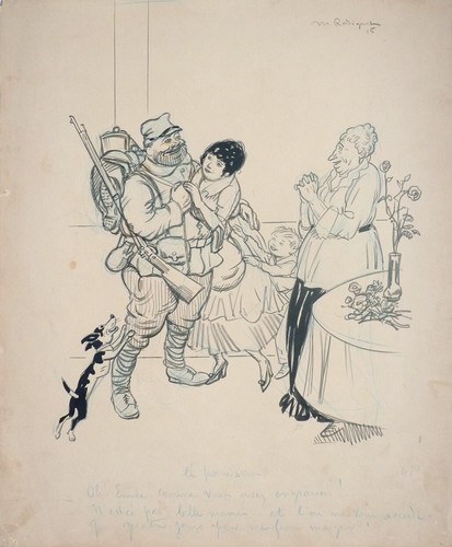 Dessin original maurice - de,