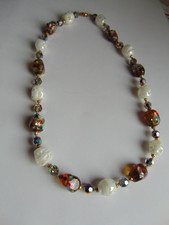 Collier Murano perles verre