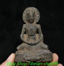 3'' Old Tibet Tibetan Bronze