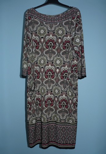 Robe tunique imprimée stretch