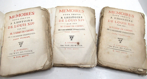 Abbe choisy memoires - abbe,