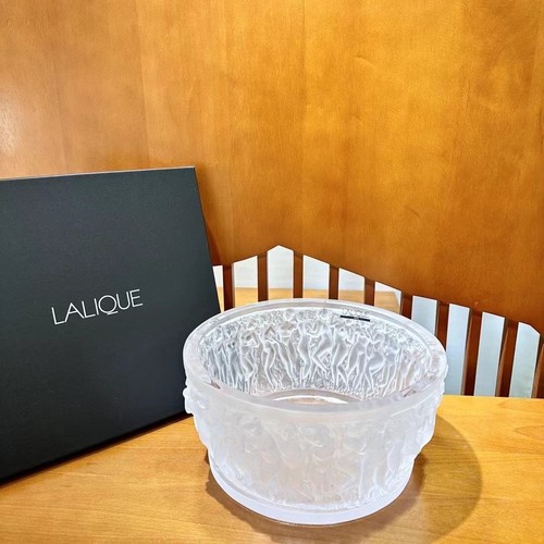 Lalique bacchantes vase rare - vase,