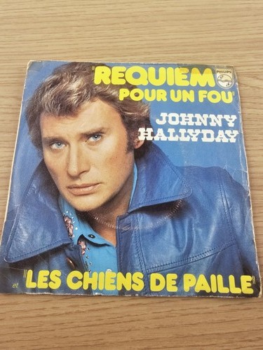 Johnny hallyday disque vinyle - disque,