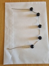 Collier En Or 18k Et Onyx