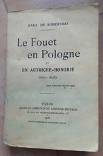 PAUL DE ROBERTSKI 1906 Le
