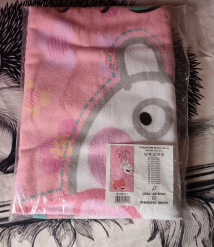 Serviette drap plage peppa - serviette,