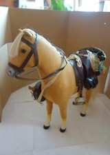 Pour poupée. CHEVAL D’AMERICAN GIRL " PALOMINO. Collector 
