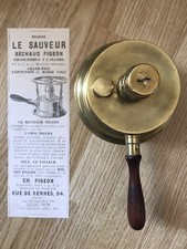 Magnifique Ancien Réchaud Inexplosible A Alcool « Pigeon » Grand Prix 1902