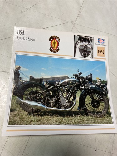 Bsa 500 s32 sloper - 500, 1932