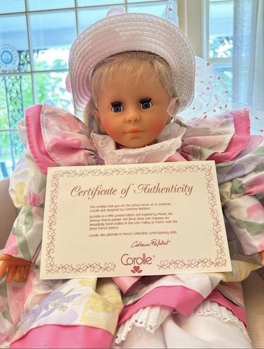Vtg corolle doll vinyl - vtg,