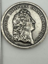 Rare Médaille Louis XIV La