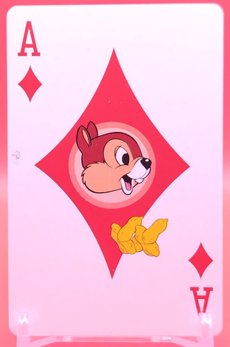 Carte jouer disney chip n - à,