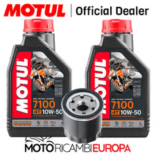 Entretien Huile MOTUL 7100 10W50 Moto Guzzi 750 S3 75 Filtre à Huile Spécifique