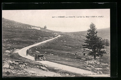 Cpa pierre sur haute col - cpa, pierre-sur-haute,