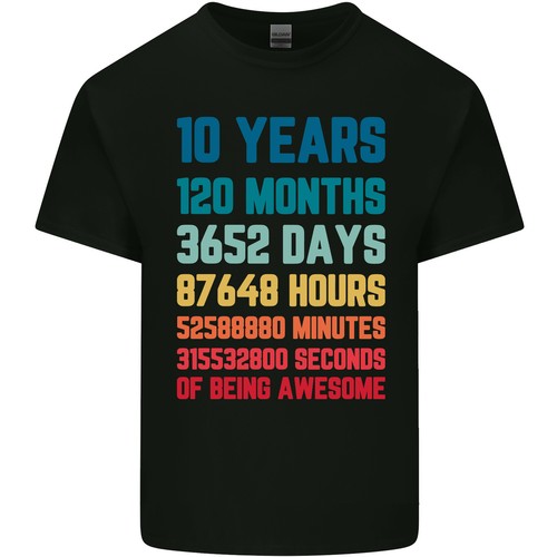 Shirt garçon 10e - t-shirt,