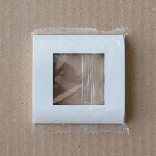 1 Plaque blanche 1 poste -