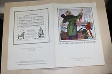 Menu Paquebot Flandre Déjeuner 19 Juin 1962 French Line première classe 