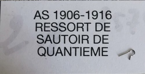 As1906 1916 ressort - de, sautoir