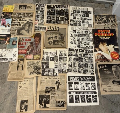 Vintage elvis presley magazine - presley,