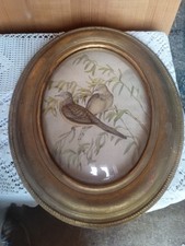 Ancien Cadre verre bombé