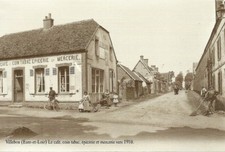 REPRODUCTION CARTE POSTALE ANCIENNE - VILLEBON EURE ET LOIR / POSTCARD FRANCE