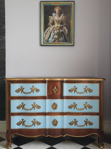 Commode ancienne bois massif - ancienne,