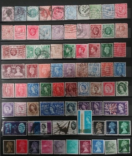 Lot 135 timbres royaume - lot,