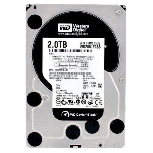 Western digital noir 2tb - western,