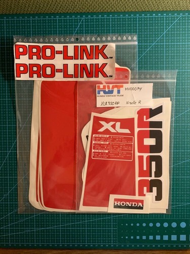 Honda xlr 350 noir stickers - 350, 85