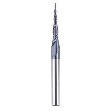 Fraise Conique Fraise Defonceuse 3.175 mm1/8'' Shank Rayon de 025mm Fraise CN...