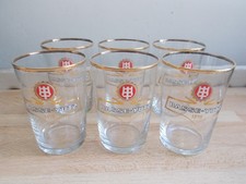 6 verres vintage bière