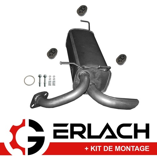 Silencieux arriere pour - , nissan