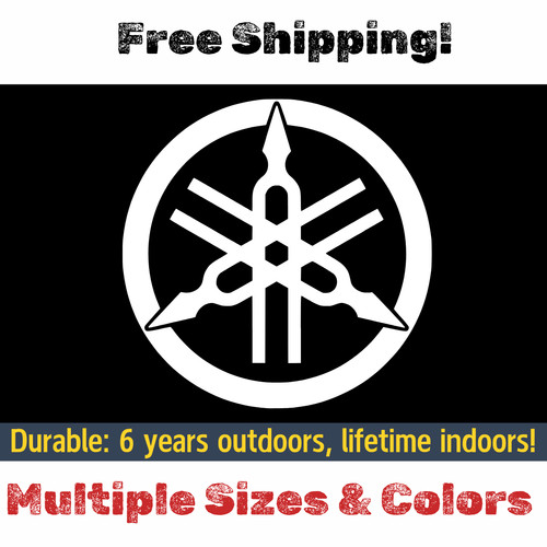Yamaha tuning fork logo decals - fork,