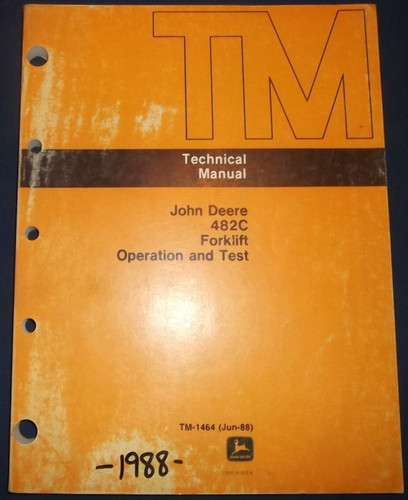 John deere 482c manuel - john,