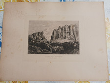 ancienne eau forte lucien