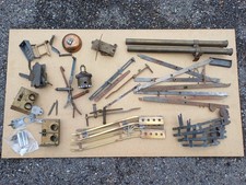 Lot pièces diverses machine a sous jeux ancien roulette BUSSOZ ou BONZINI - 1930