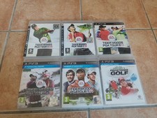 Lot 6 jeux Sony PS3 Golf