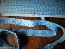 mercerie GALON PASSEMENTERIE BLEU 1,40m@RUBBON